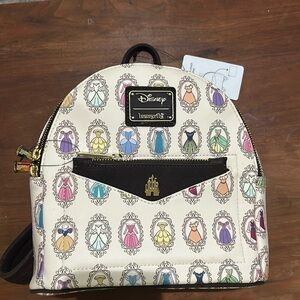 NWT Loungefly Princess dresses backpack